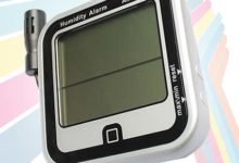 Alat Pengukur Kelembaban Udara & Suhu Ruangan Thermometer AMT-123