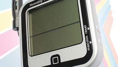 Alat Pengukur Kelembaban Udara & Suhu Ruangan Thermometer AMT-123