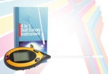 Alat Pengukur Ph Tanah 4 in Soil PH Meter AMT-300 Digital