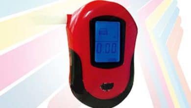 Alat Pengukur Kadar Alkohol pada Tubuh AMT6100 Digital
