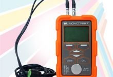 Alat Pengukur Ketebalan Plastik, Besi, Logam merk NOVOTEST seri UT-1M